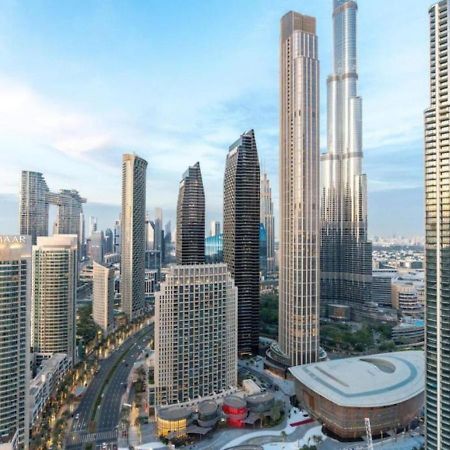 High-Floor 2 Bedroom Premium Apt And Burj Khalifa Views By Vibel Дубай Экстерьер фото