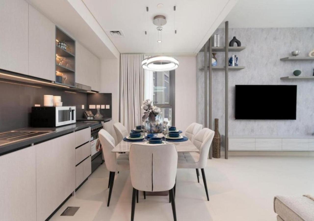 High-Floor 2 Bedroom Premium Apt And Burj Khalifa Views By Vibel Дубай Экстерьер фото